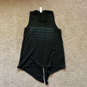 Burn Boot Camp tank